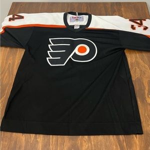 Vintage CCM Philadelphia Flyers John Vanbiesbrouck Hockey Jersey NHL Size L